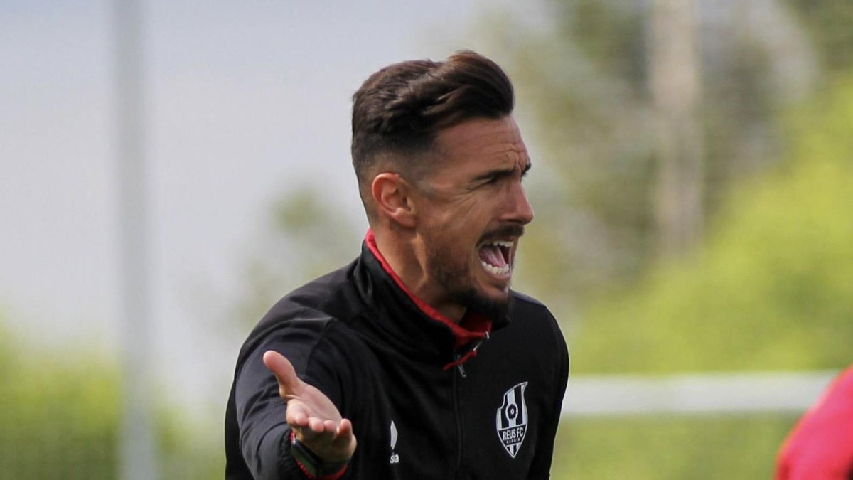 El tècnic del Reus FC Reddis, Marc Carrasco.
