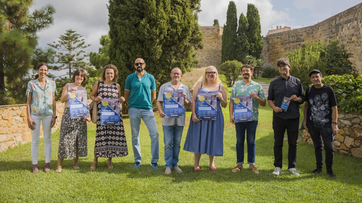 Imatge de la presentació dels actes de commemoració de la visita de Lorca