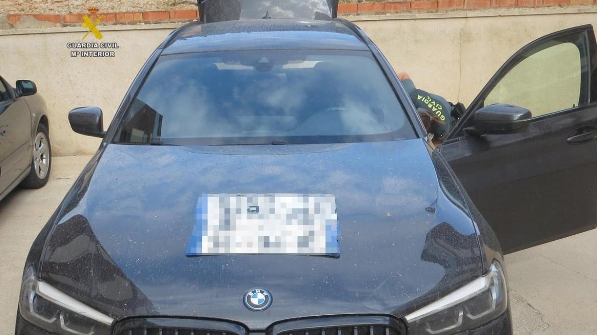 Imatge del vehicle sostret a Bèlgica.