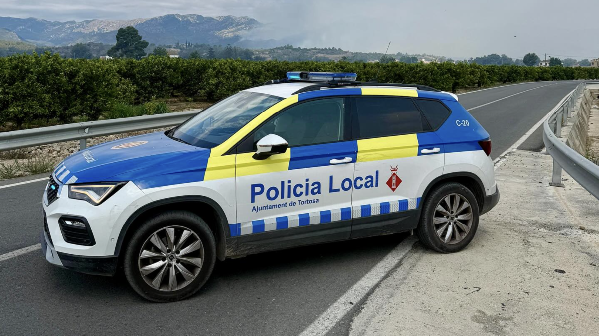 Imatge de la Policia Local de Tortosa.