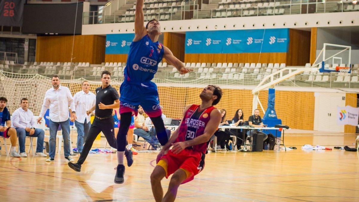 Imatge del partit contra el Roser