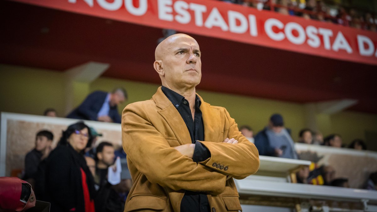 Luis César, al Nou Estadi.