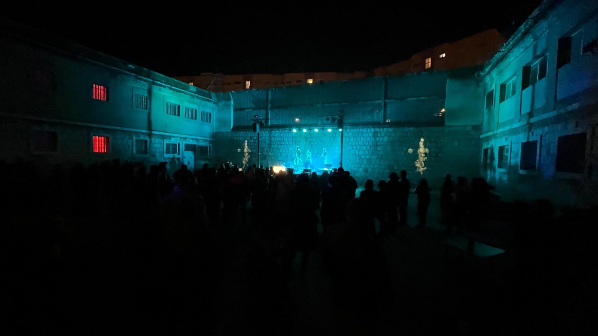 Imatge del Refugi Sonor Fest a l'antiga presó.