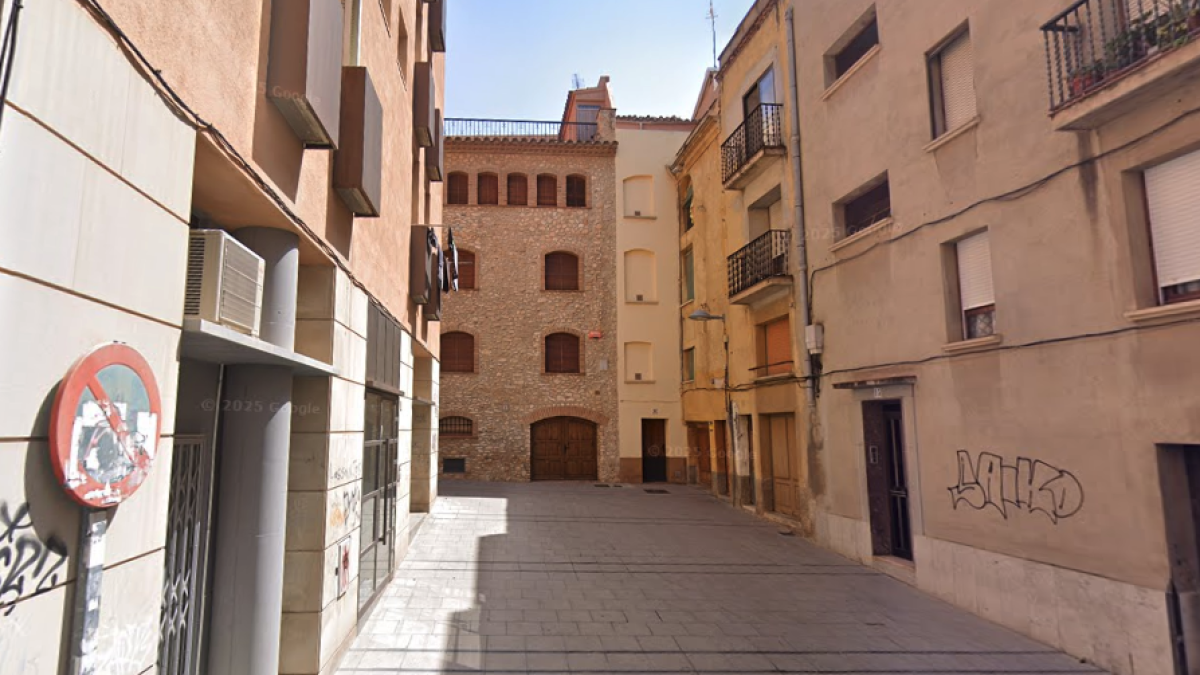 Imatge del carrer de la Zeta a Valls