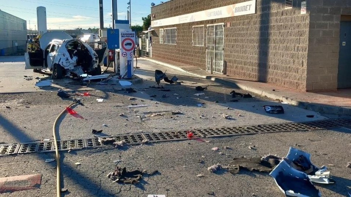 Imatge del lloc dels fets.