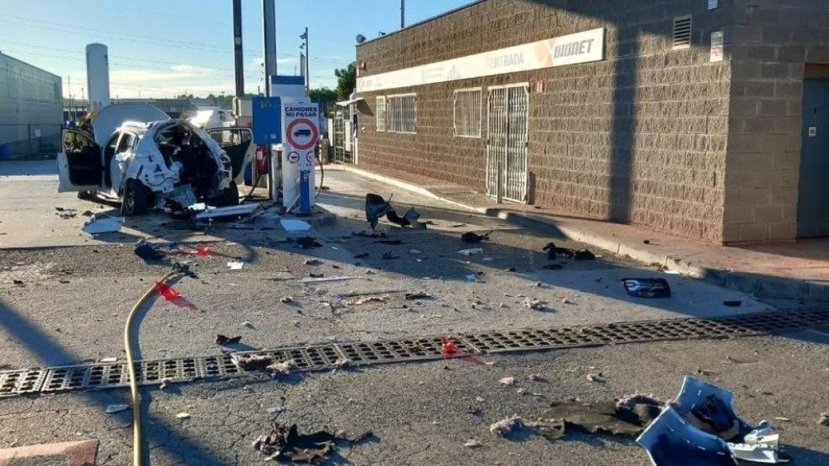 Imatge del lloc dels fets