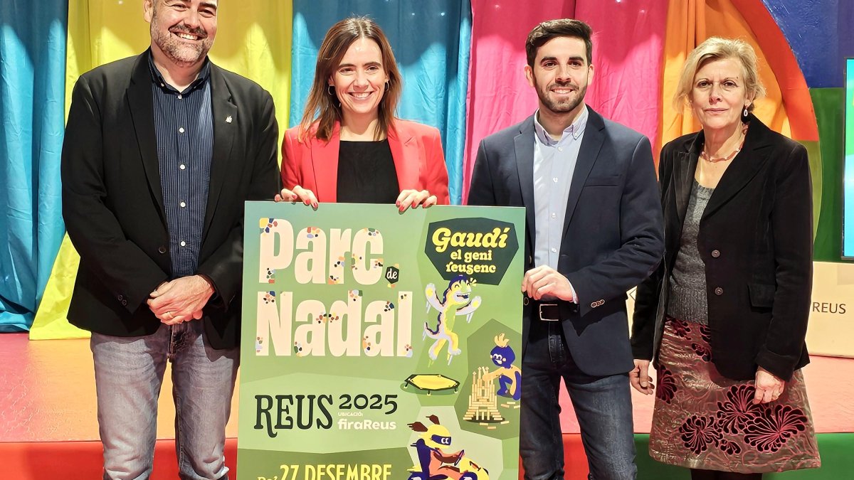Presentació del Parc de Nadal de Reus.
