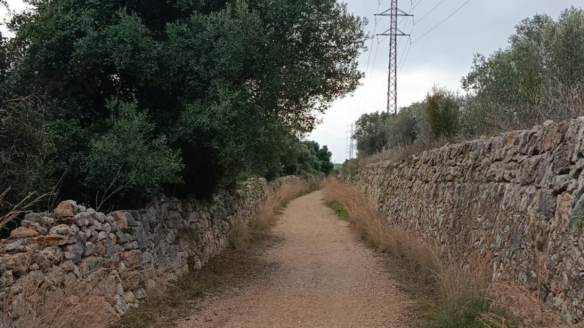 Imatge d'arxiu de la Via Augusta del Vendrell