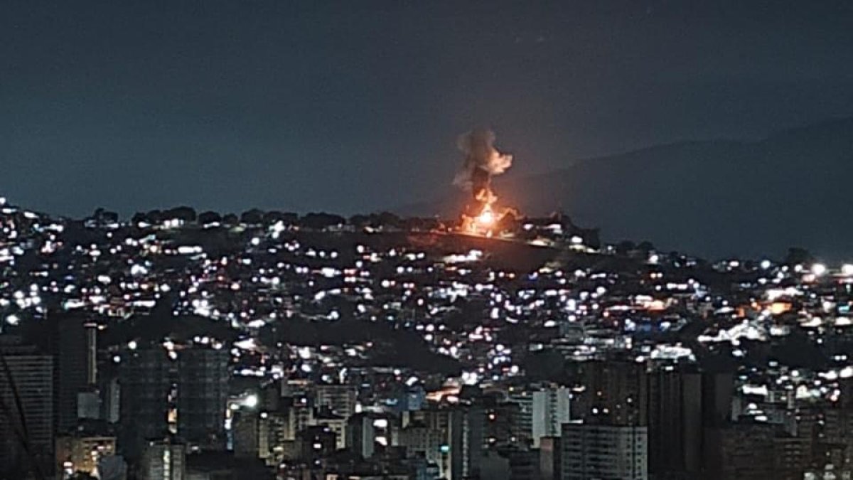 Han atacado a localidades civiles i militares de Caracas y de los estados de Miranda, Aragua y La Guaira