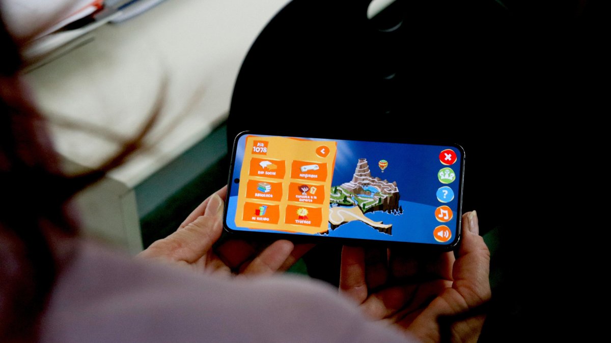 Imatge de l'aplicació mòbil perquè les dones embarassades deixin de fumar