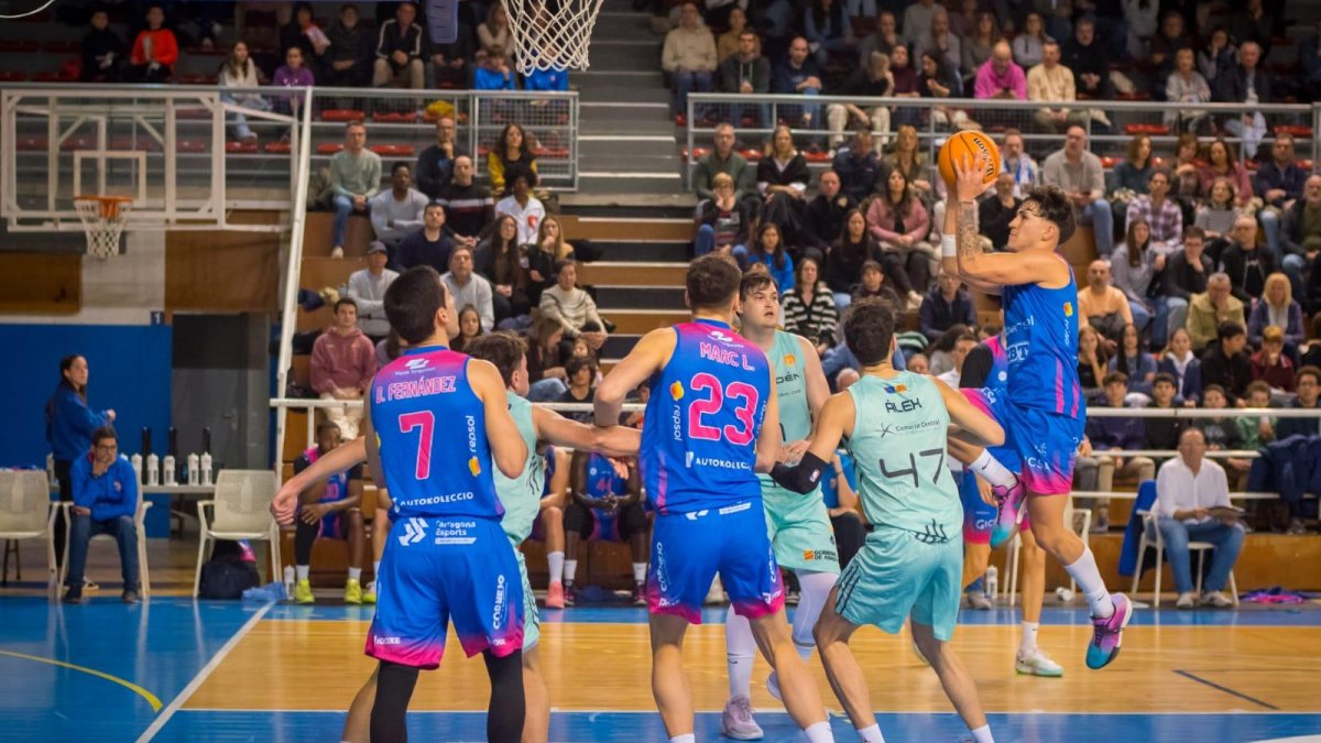 Imatge del partit contra l'Alfindén