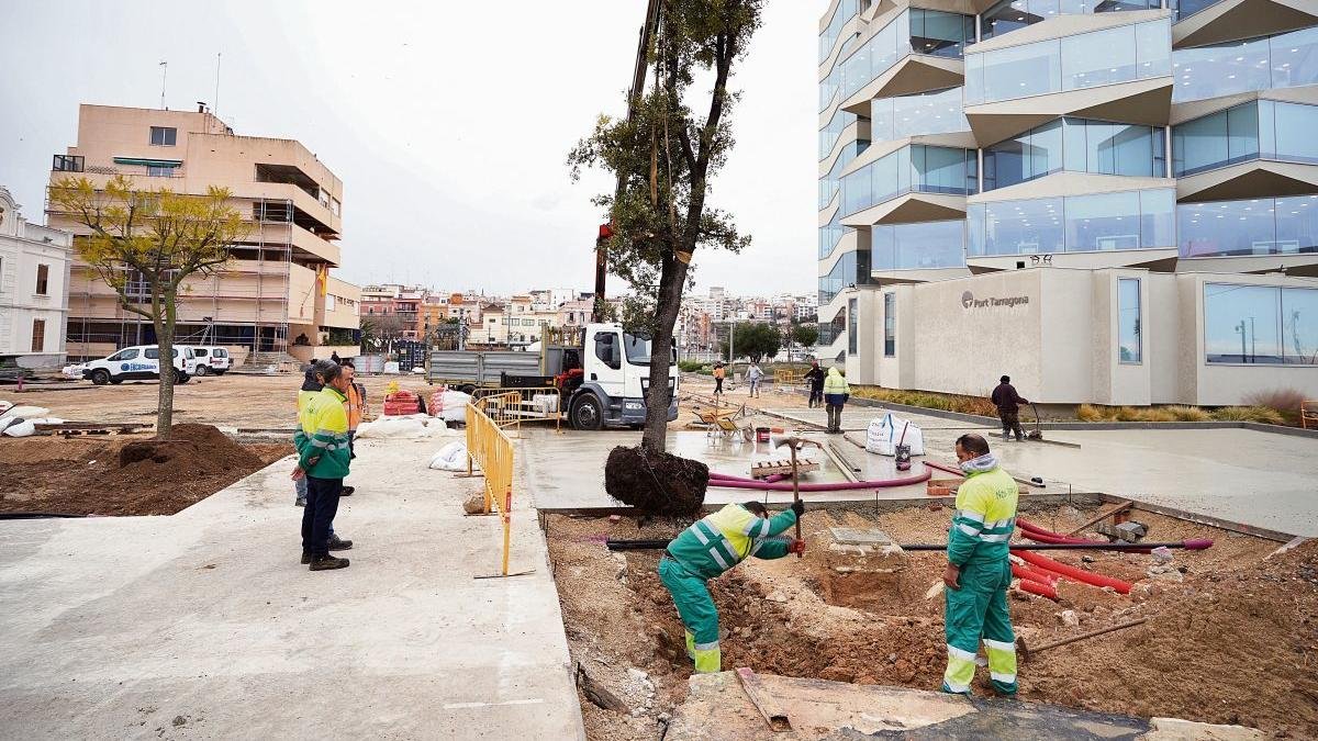 Las obras del Parque del Port no se basan únicamente en la creación de una zona verde, sino en la creación de una zona de bajas emisiones.