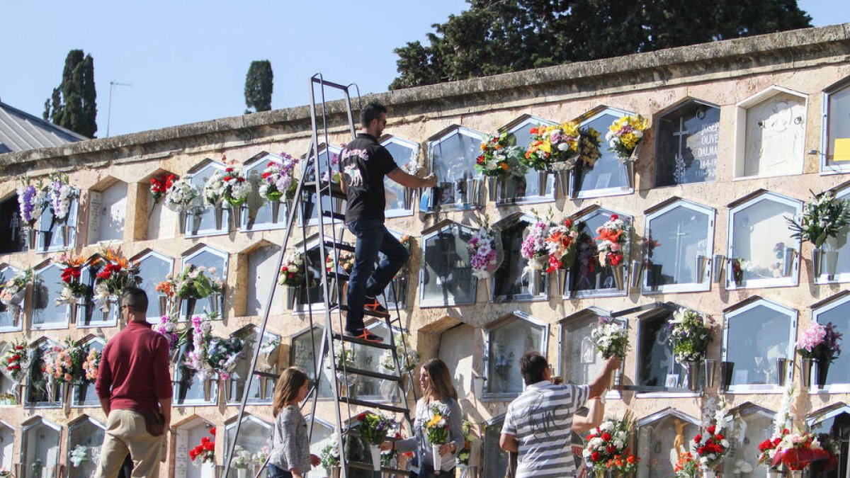 Tots Sants al cementiri de Tarragona