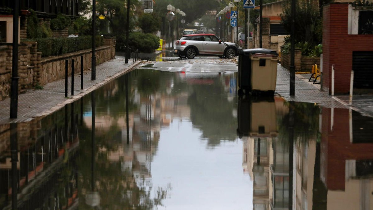 Pocas afectaciones por el temporal de este miércoles en el Camp de Tarragona