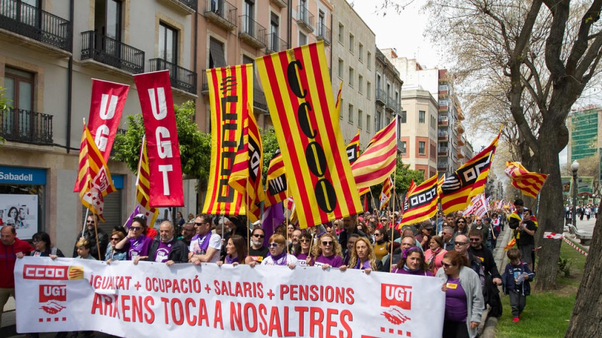 La Manifestació de l'1 de Maig a Tarragona