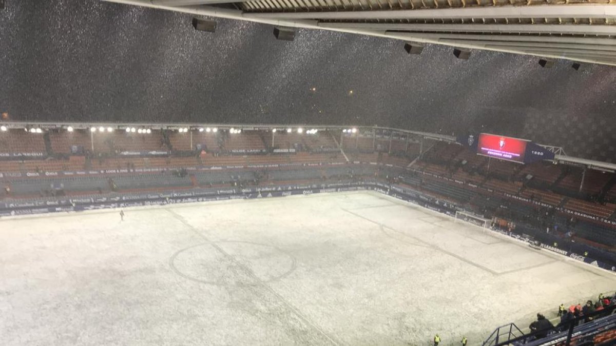 La nevada a Pamplona