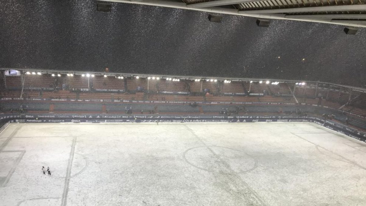 La nevada a Pamplona