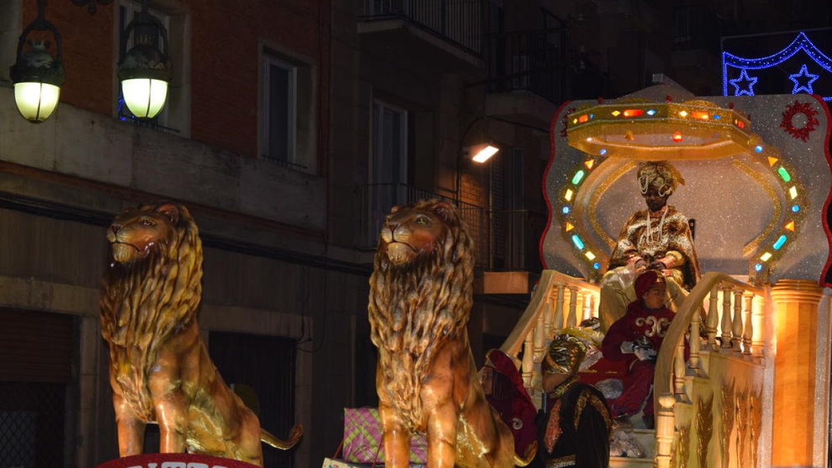 Imatge d'arxiu de la Cavalcada dels Reis Mags a Tarragona.