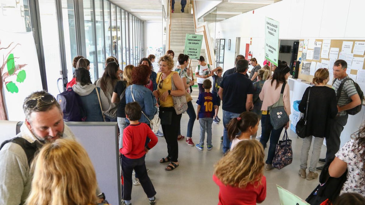Protesta Escola Isabel Besora