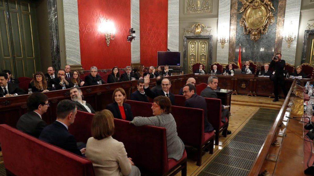 La secretaria judicial en el Supremo: «Tres días después del 20-S mi salud se rompió por la tensión y el estrés que había pasado»