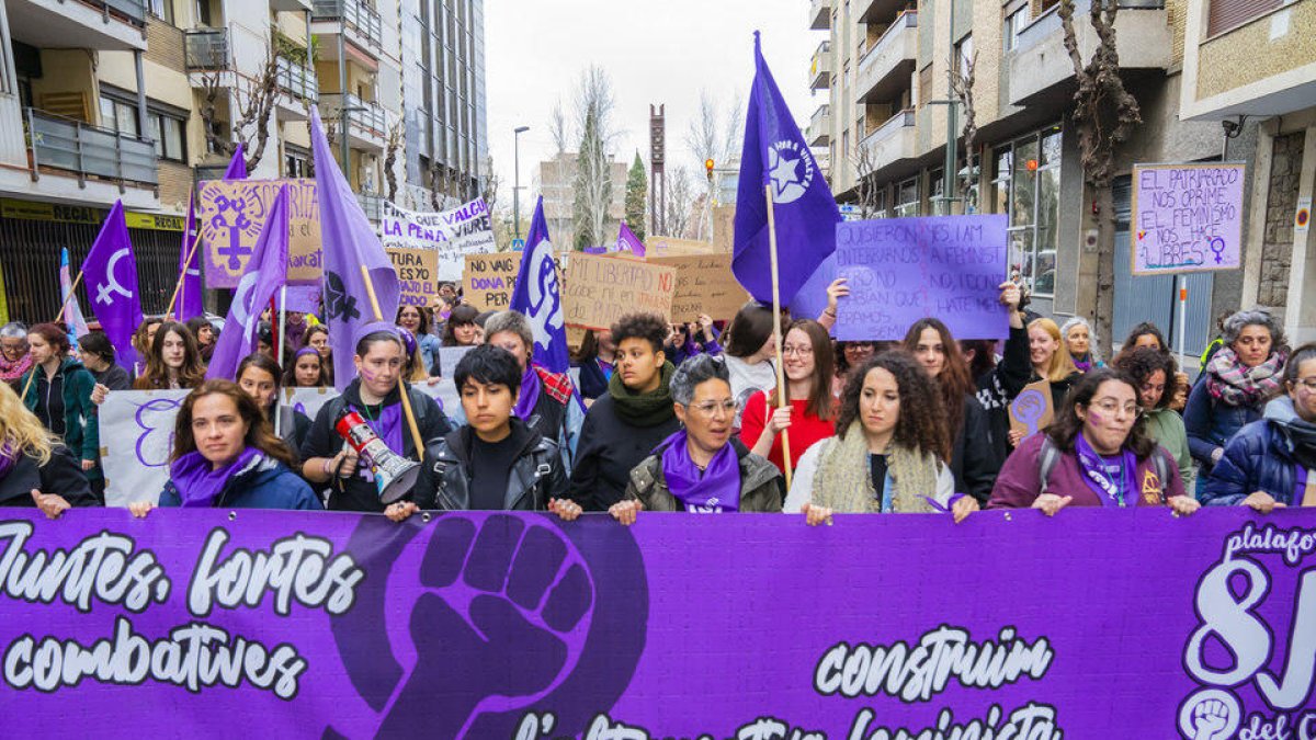 Manifestació 8-M Dia de la Dona (I)
