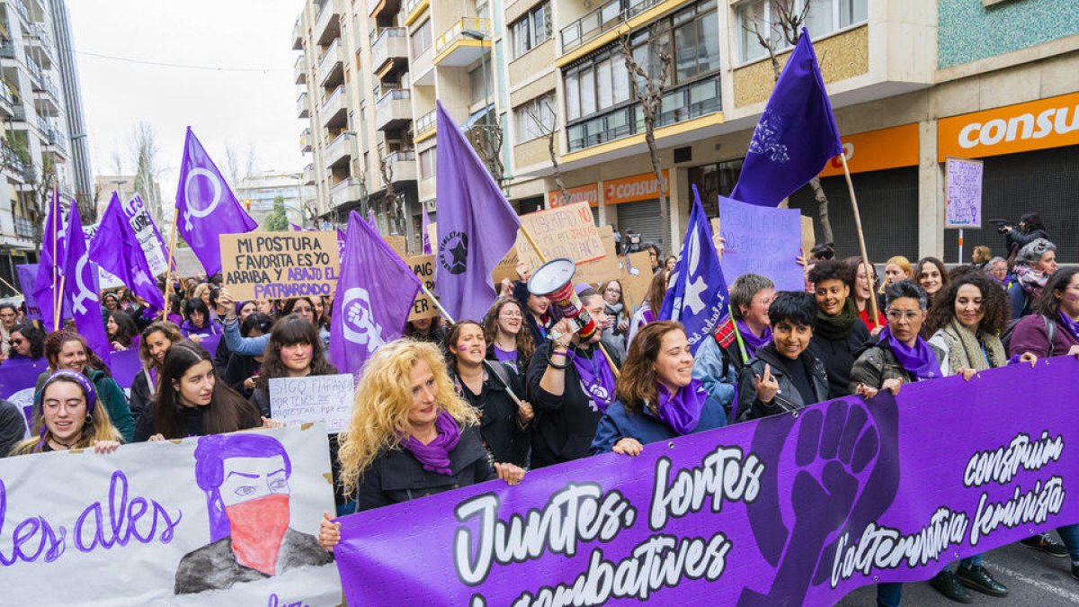 Manifestació 8-M Dia de la Dona (I)