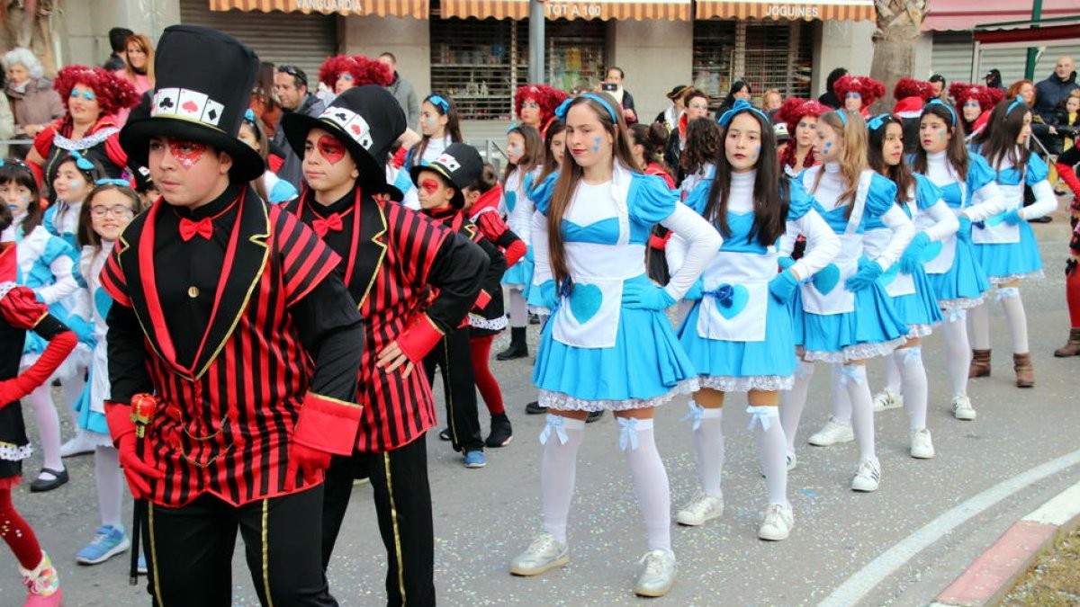 Imatges de les res rues de Carnaval de Roda de Berà.