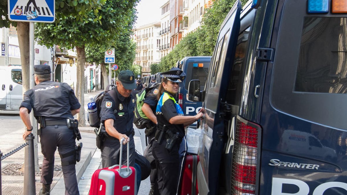 La policia marxa de Reus (3)
