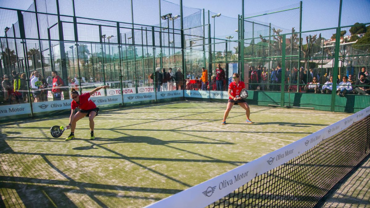 La final femenina del Campionat de Catalunya de Pàdel