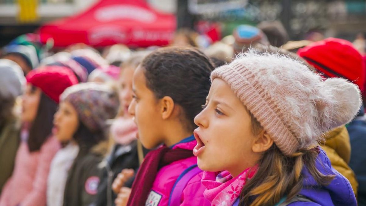 Alumnos de nueve centros de Tarragona cantarán un villancico en Torreforta
