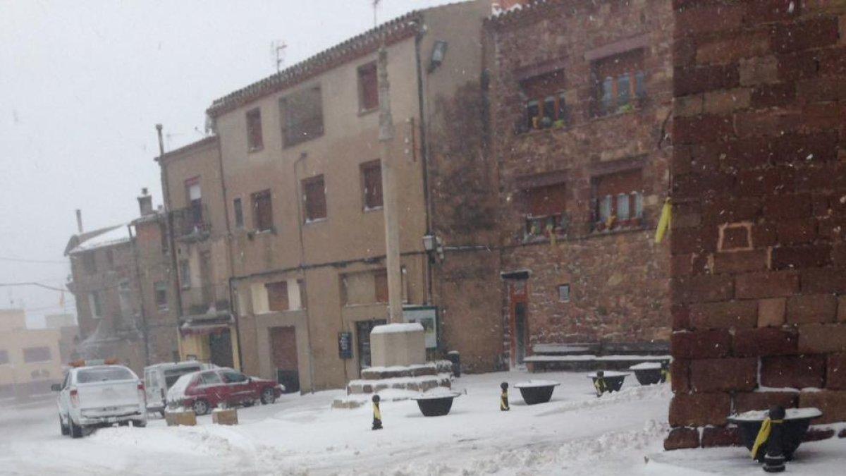 Les imatges de la nevada a Prades