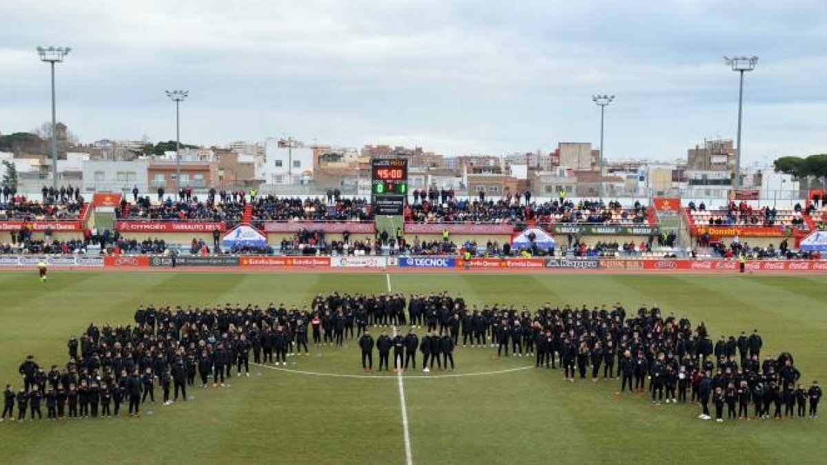 Presentación de los equipos del fútbol base del CF Reus