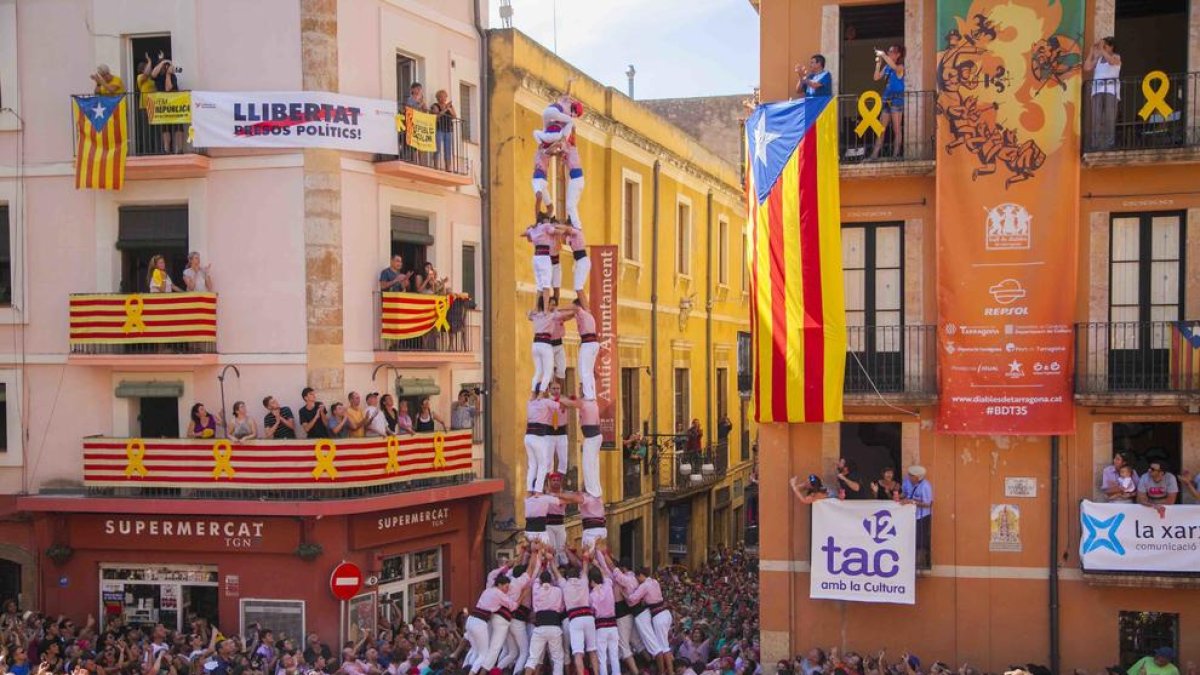 Ya se conocen las personas que podrán ver las diadas castelleras de Tarragona en los balcones municipales