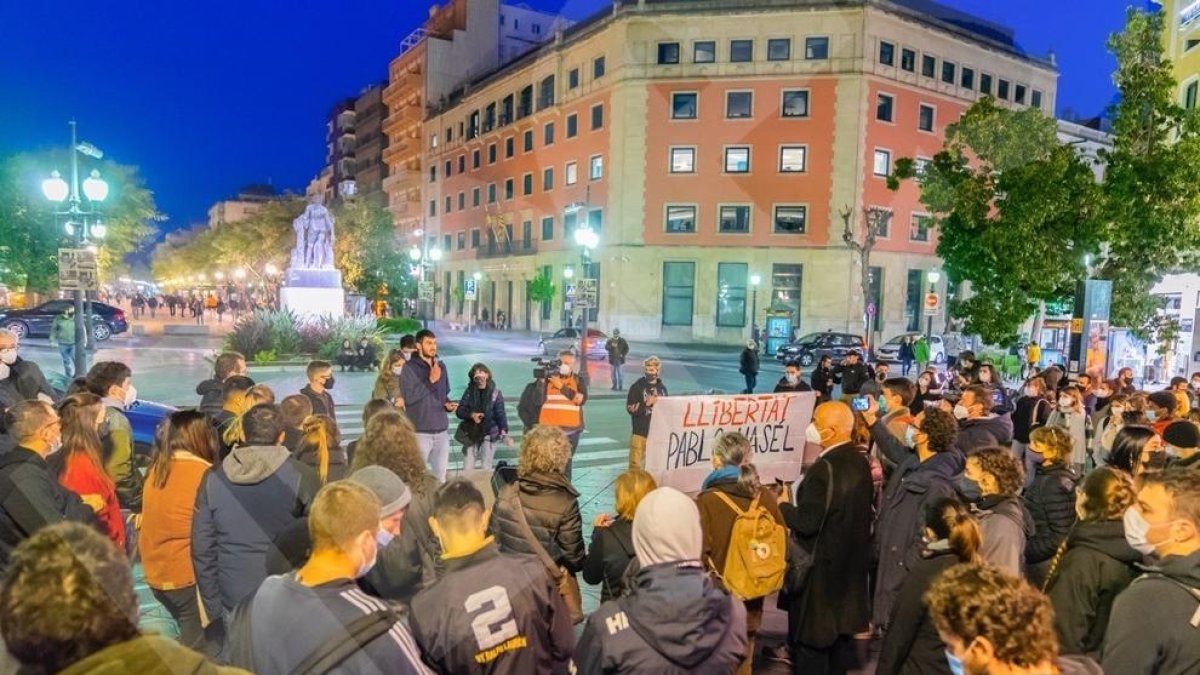 Tercera jornada de protestas en Tarragona por Hasel