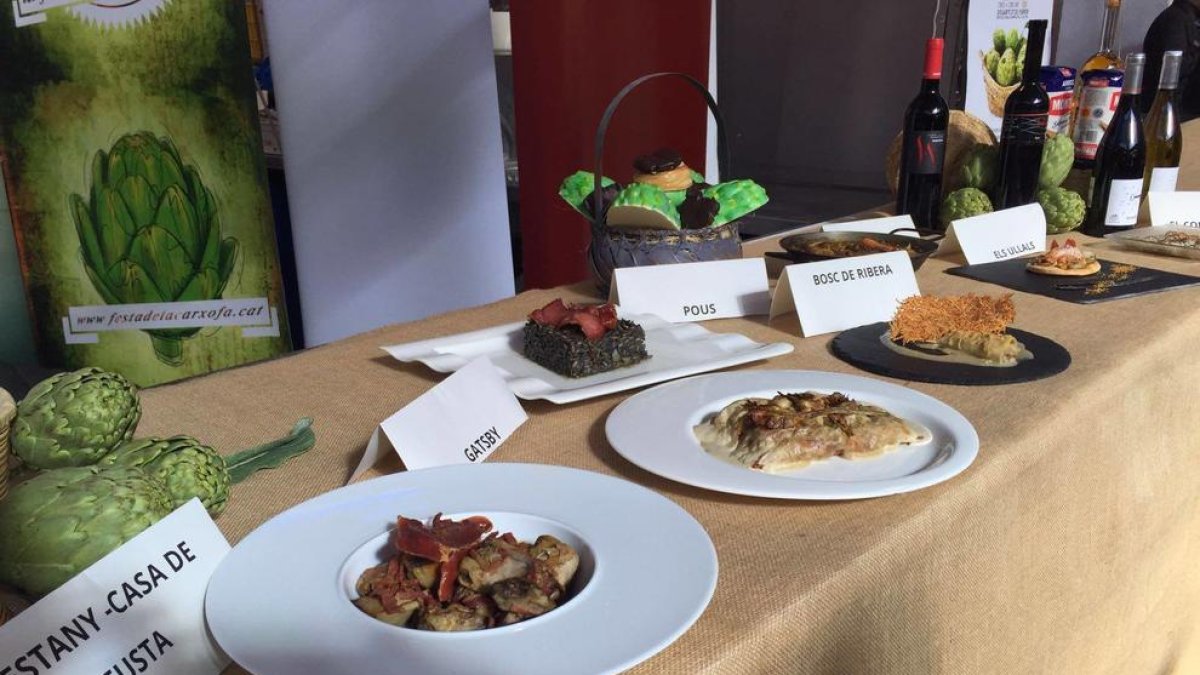 Tornen les jornades gastronòmiques de la carxofa a Amposta amb l'oferta de nou restaurants i una pastisseria