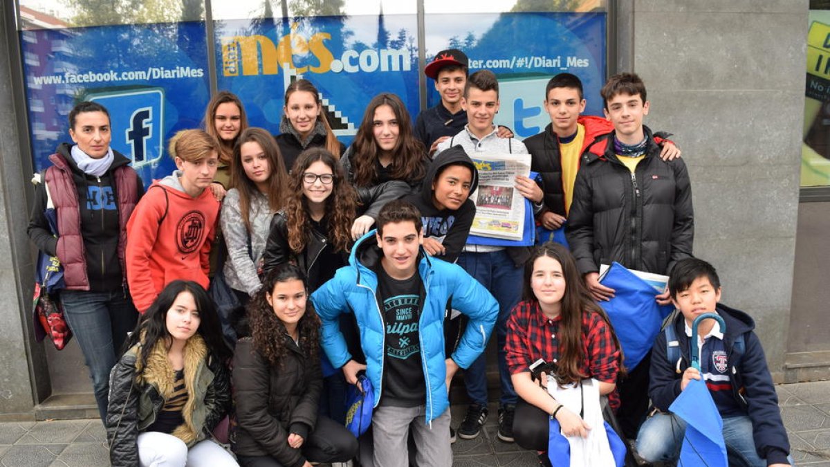 La Salle de Torreforta visita el Diari Més