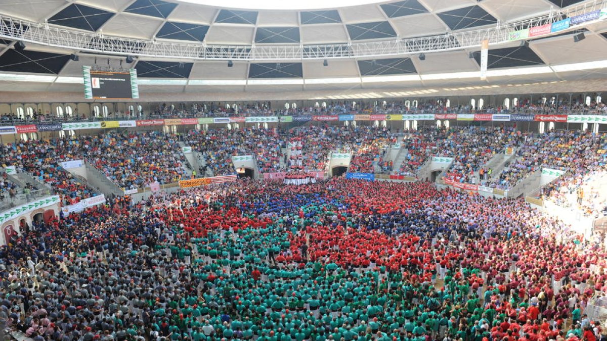 Campanya dels Castellers de Vilafranca per acaparar entrades pel concurs