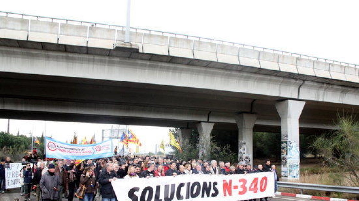 Els alcaldes del Pacte de Berà planegen una nova mobilització per reclamar la gratuïtat de l'AP-7