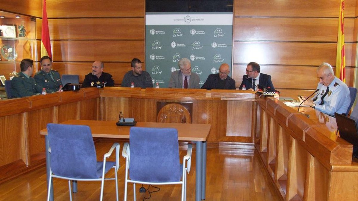 El Vendrell reduce un 8% los hechos delictivos