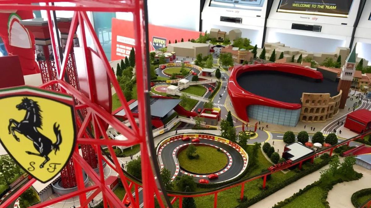 Así será el Ferrari Land