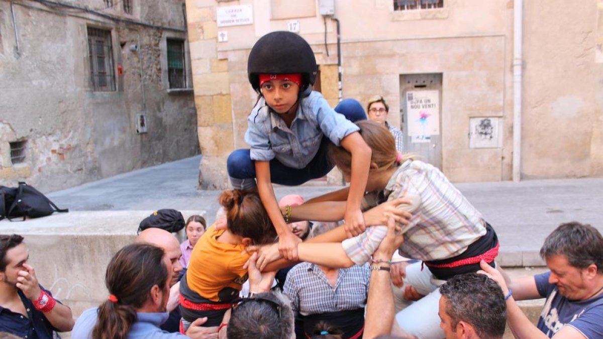 Tret de sortida als assajos castellers de l'ACTAC