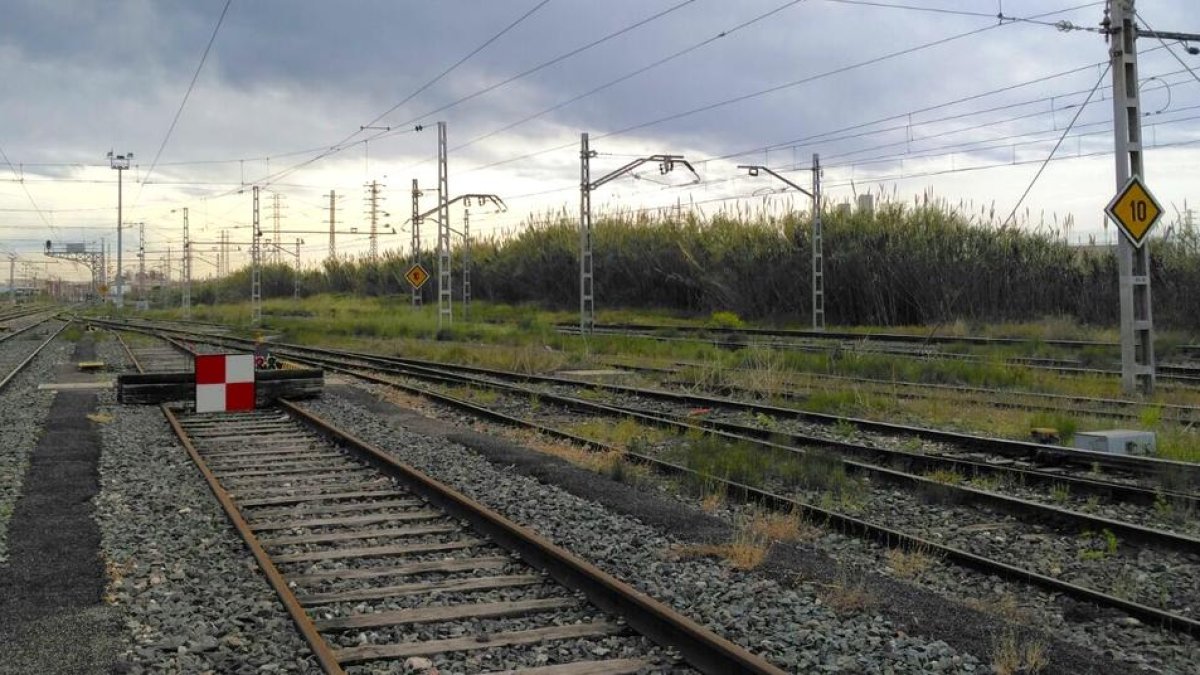 Els sindicats denuncien el perillós estat de l'estació de classificació