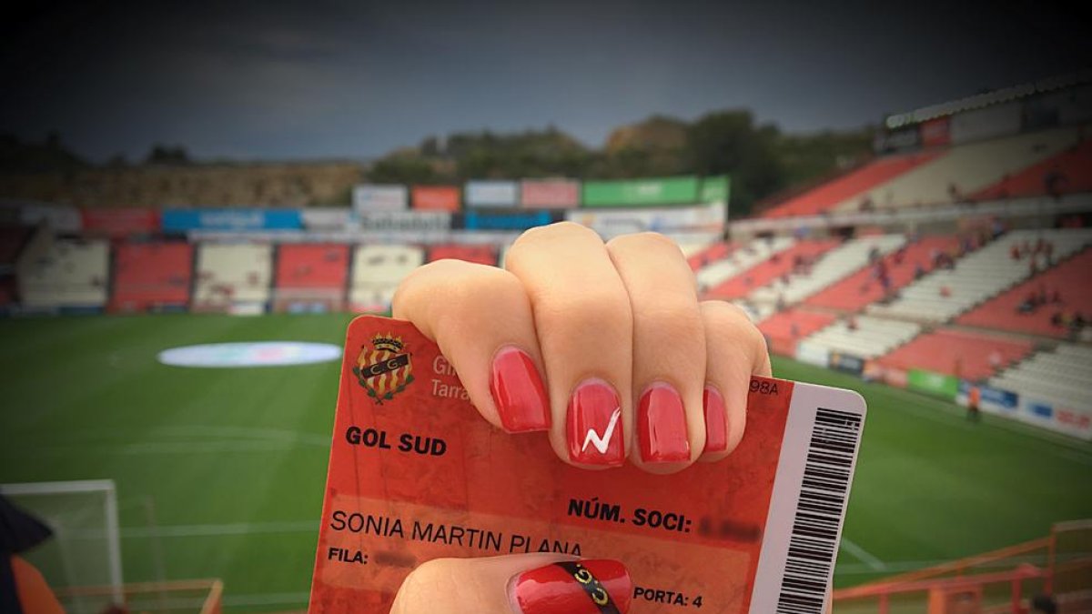 El Nàstic al cor... i a les ungles