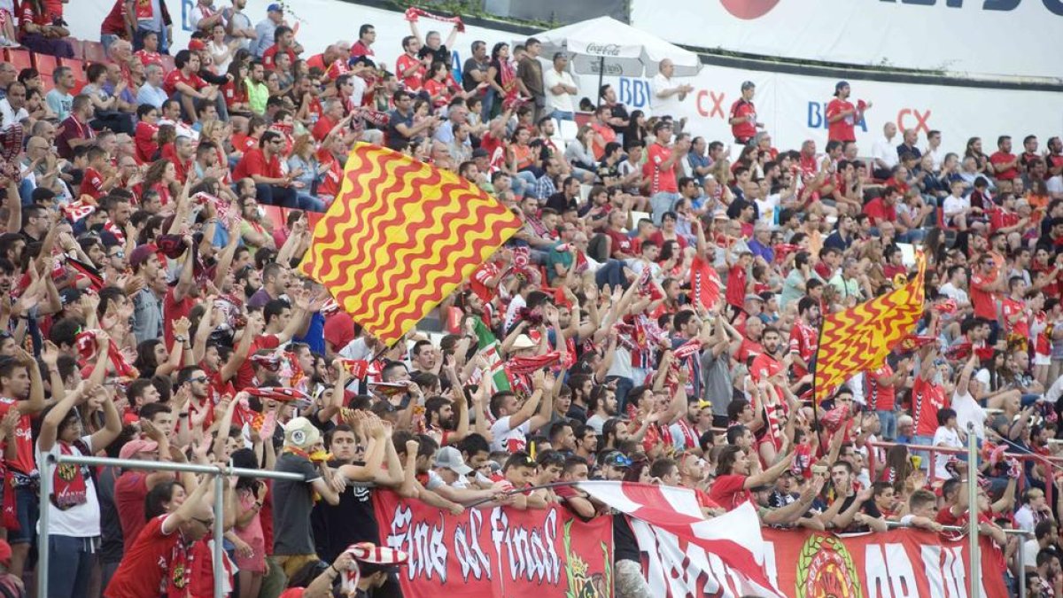 El Nàstic impulsa la graderia d'animació de cara a la pròxima temporada