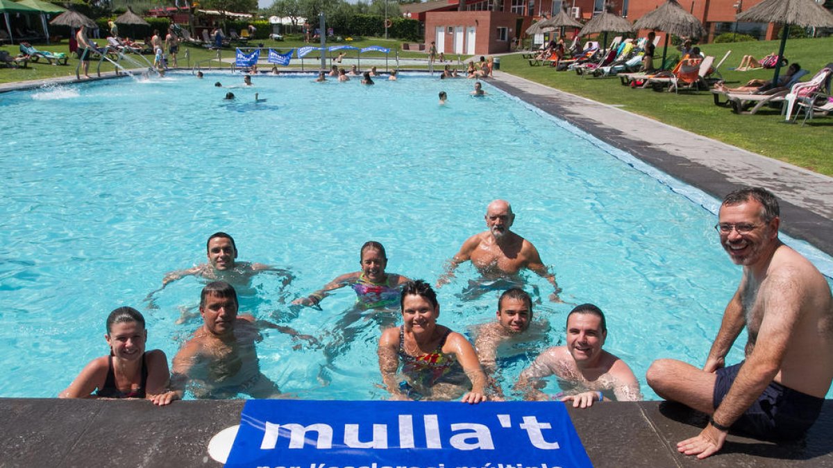 El Mulla't torna a sumar solidaritat i voluntarisme arreu de les piscines de tota Catalunya