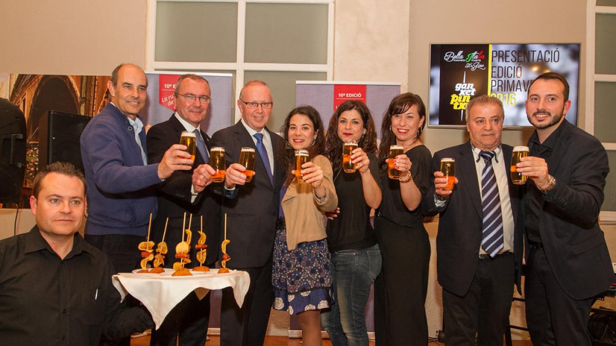 La Ganxet Pintxo homenatja «els qui sempre hi han sigut» en la 10a edició