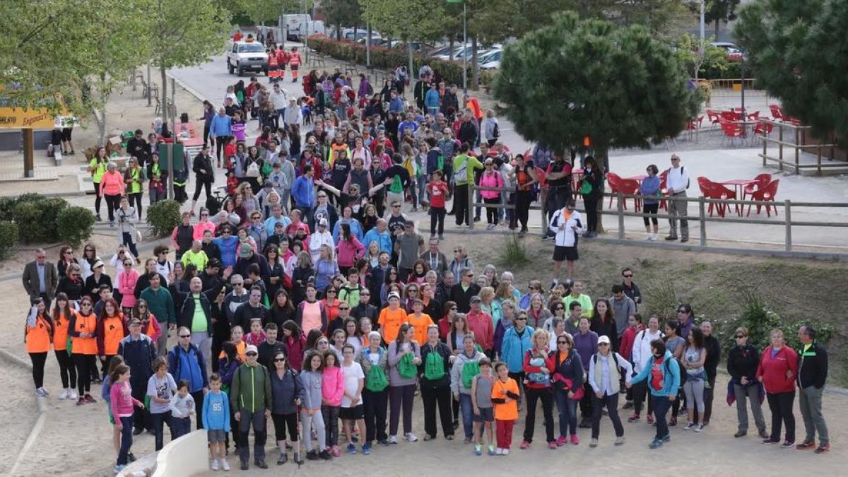 Caminar 10 quilòmetres per conèixer el dia a dia del Parkinson