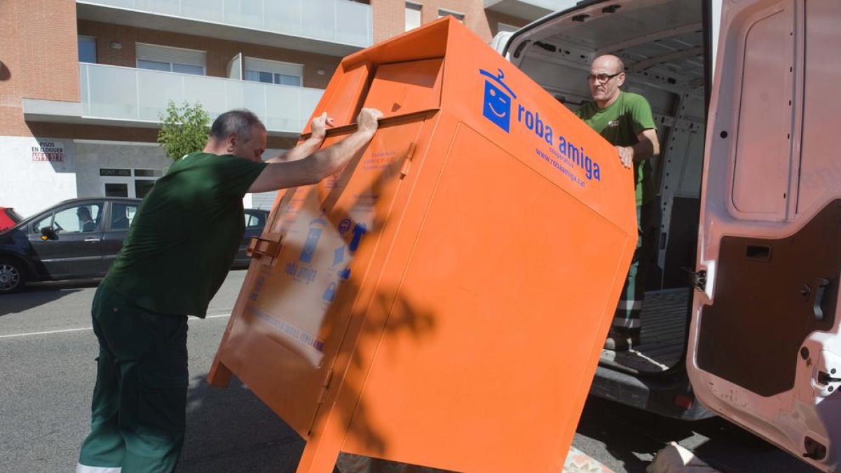Los robos en Ropa Amiga se han reducido drásticamente con los nuevos contenedores
