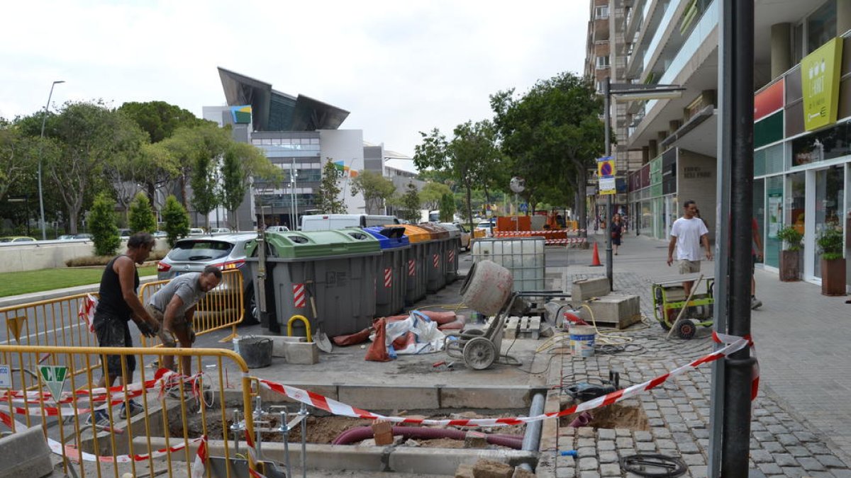 La avenida de Sant Jordi lucirá más iluminada