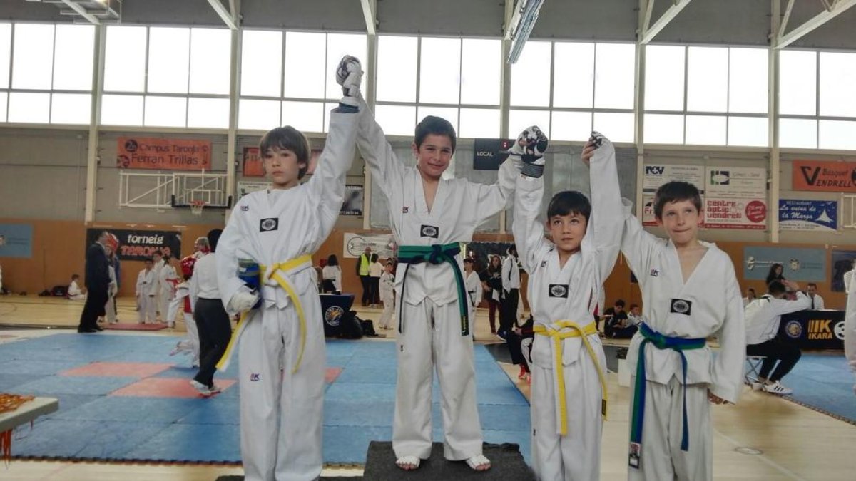 Coma-ruga acull el 1r Trofeu Vila de Bellvei de Taekwondo